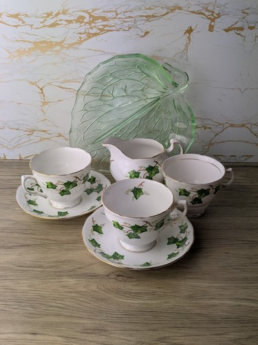 Colclough ivy pattern teacup - ivy,
