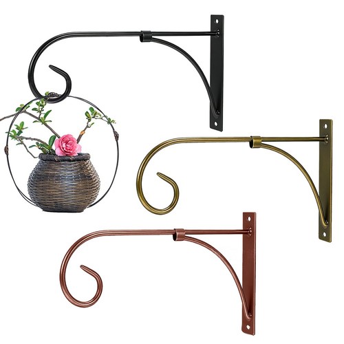 Hanging basket mount bracket - basket,