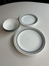 Rare 19pc corelle white - 19pc,