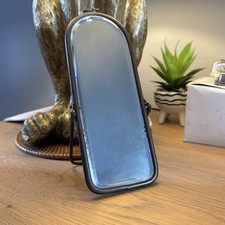 Antique Bezel Arch Shaped Free Standing Mirror - 220mm x 85mm