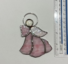 Stained Glass Angel. Sun