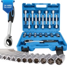 Shock Absorber Tool Kit 18pc Suspension Strut Nut Removal Top Mount Tool Service