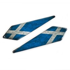 Scottish Scotland Rustic Flag