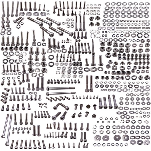 659pcs motorcycle bolts - bolts, nuts