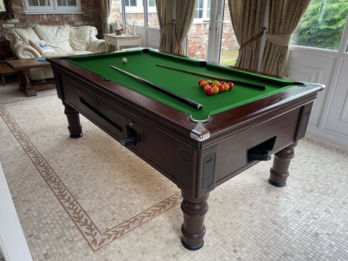 Pool table slate bed new - ft,