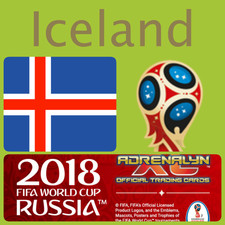 Iceland – Panini World Cup 2018 – Base Cards