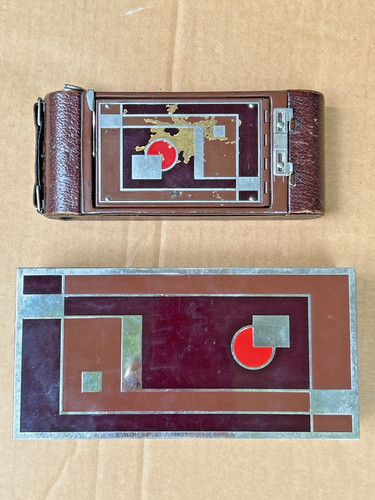Vintage kodak folding gift - 1a,