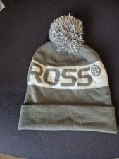 Ben Ross Golf Hat Grey/white Brand New One Size Bobble Hat.