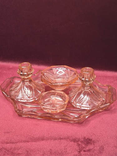 Vintage sowerby pink glass - vintage,
