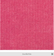 Shocking Pink Cord carpet hard