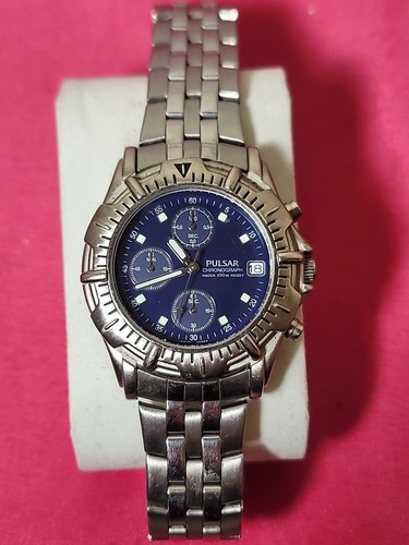 Vintage seiko pulsar v657 - vintage,