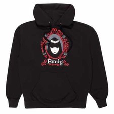 ** Emily The Strange Framed Picture Official PULLOVER HOODY HOODIE **