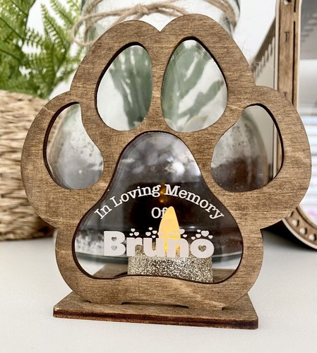 Personalised tea light - personalised,