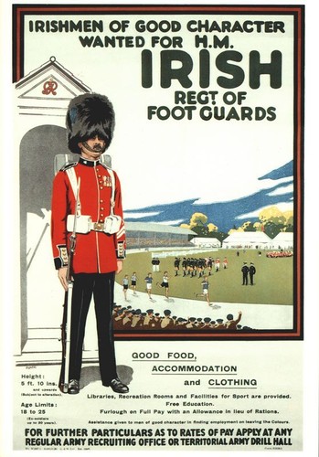 Vintage irish guards - vintage,