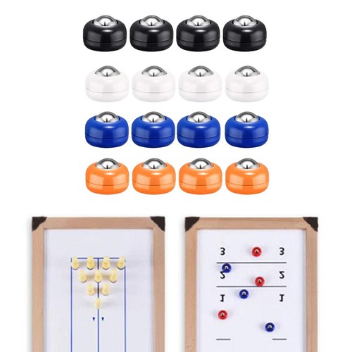 16x mini shuffleboard pucks - 16x,