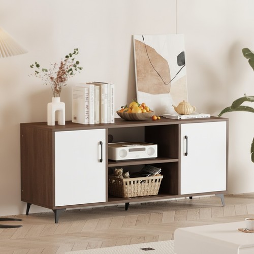 Wood stand cabinet 120cm - tv,