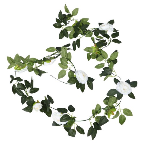 Artificial rose vine flowers - rose,