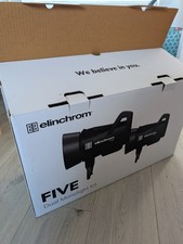 Elinchrom FIVE Dual Monolight studio flash kit [Excellent]