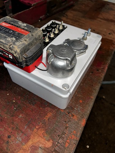 Trailer light test box - trailer,