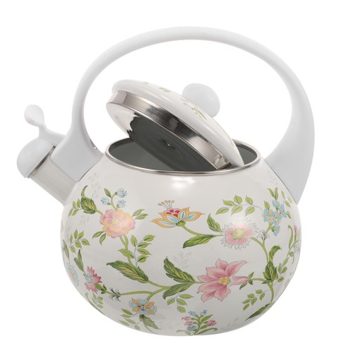 Retro whistling kettle enamel - retro,