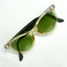 Vintage Clear Cat Eye