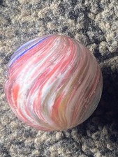 Antique German Marble double layer onion skin shooter 20mm