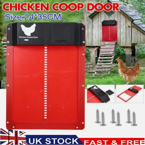 Automatic chicken coop - automatic, door