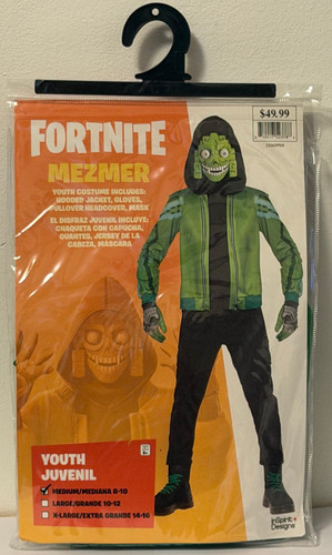 Fortnite mezmer youth costume - fortnite,