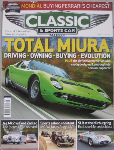 Classic sportscar june 2013 - sportscar,