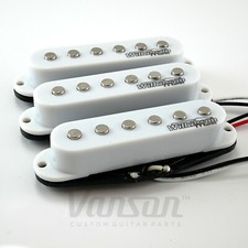 NEW Wilkinson HOT Single Coil Pickup SET for Stratocaster Strat ®* WHITE WOHS