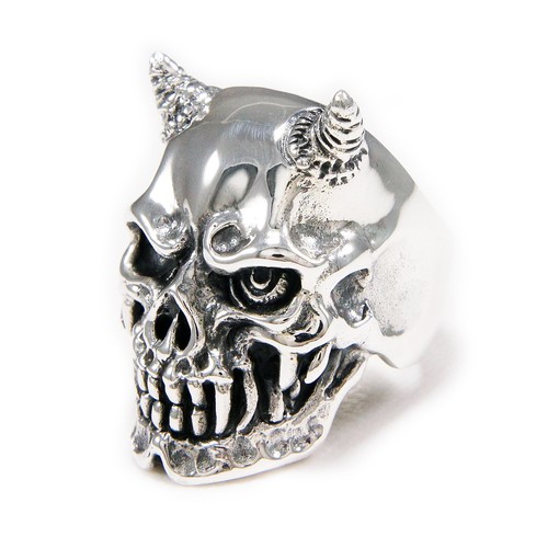 Demon skull horns 925 - demon,