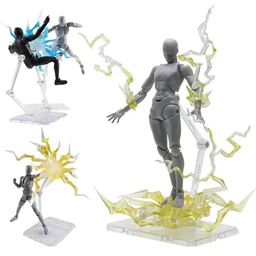 Clear action figure display - figure,