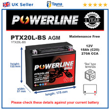 Motorcycle Battery for Harley