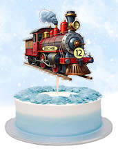 Personalised STEAM TRAIN cake