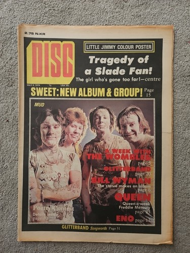 Disc newspaper may - newspaper, 1974