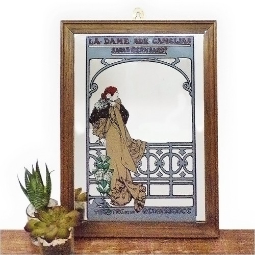 Alphonse mucha picture mirror - mucha,