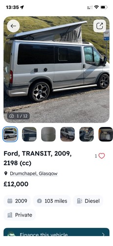 Ford transit campervan - transit,