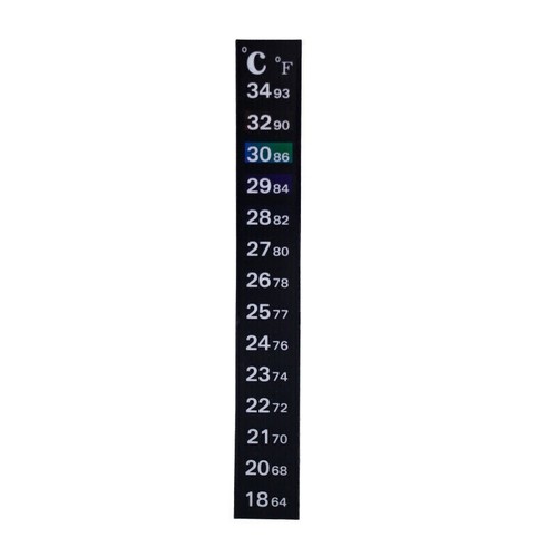 Fish tank thermometer sticker - tank,