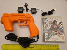 TIME CRISIS 4 GAME SONY PLAYSTATION PS3 OFFICIAL G-CON 3 LIGHT GUN + SENSOR Lot