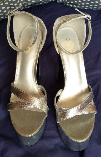 Coast shiny silver platform - coast,
