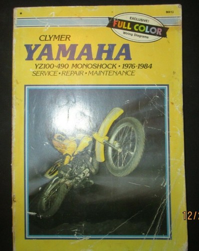 1976 1984 yamaha - yz100,