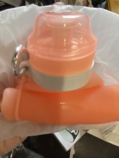 600ml Collapsible Water Bottle Travel/ Bike/Camp Easy Reusable Silicone Foldable