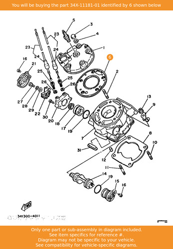 Yamaha gasket cylinder - gasket,,