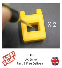 2 x Magnetiser Demagnetiser 2 in 1 Tool for DIY - Screwdriver Tools - Free P&P