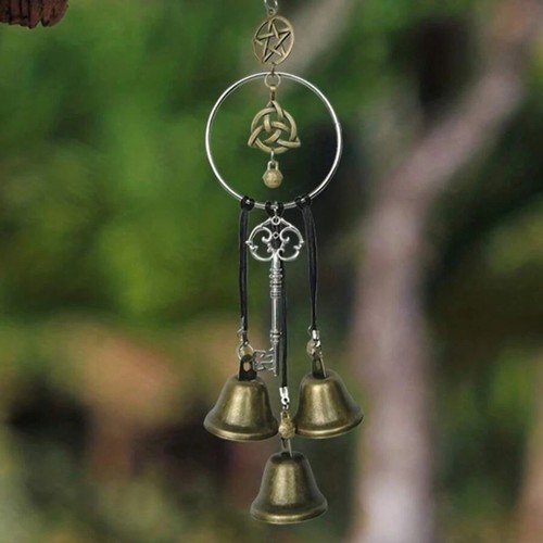 Door handle hanging - door, witch