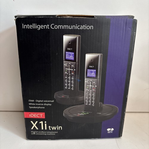 Idect x1i twin home phones - phones,
