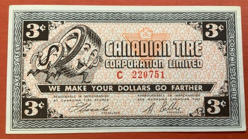 Canadian tire money coupon - money,
