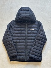 Berghaus Insulated Baffle Coat Puffer Child 9-10 Black Warm