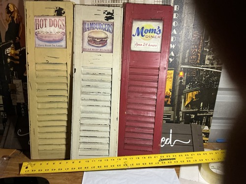 Antique wooden shutters - antique,