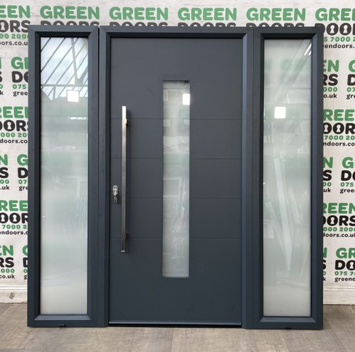Front door with - door,